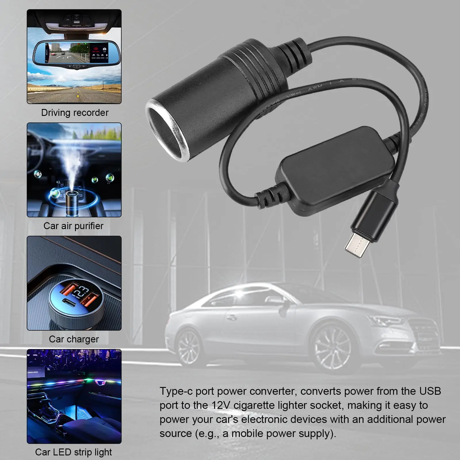 Adaptateur allume-cigare 5V à  - Accessories For Vaping avis et prix