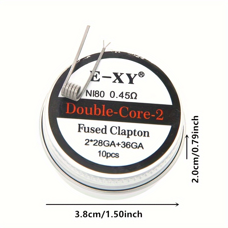 Bobines Clapton fondues en Nic - Coil Building Kit avis et prix