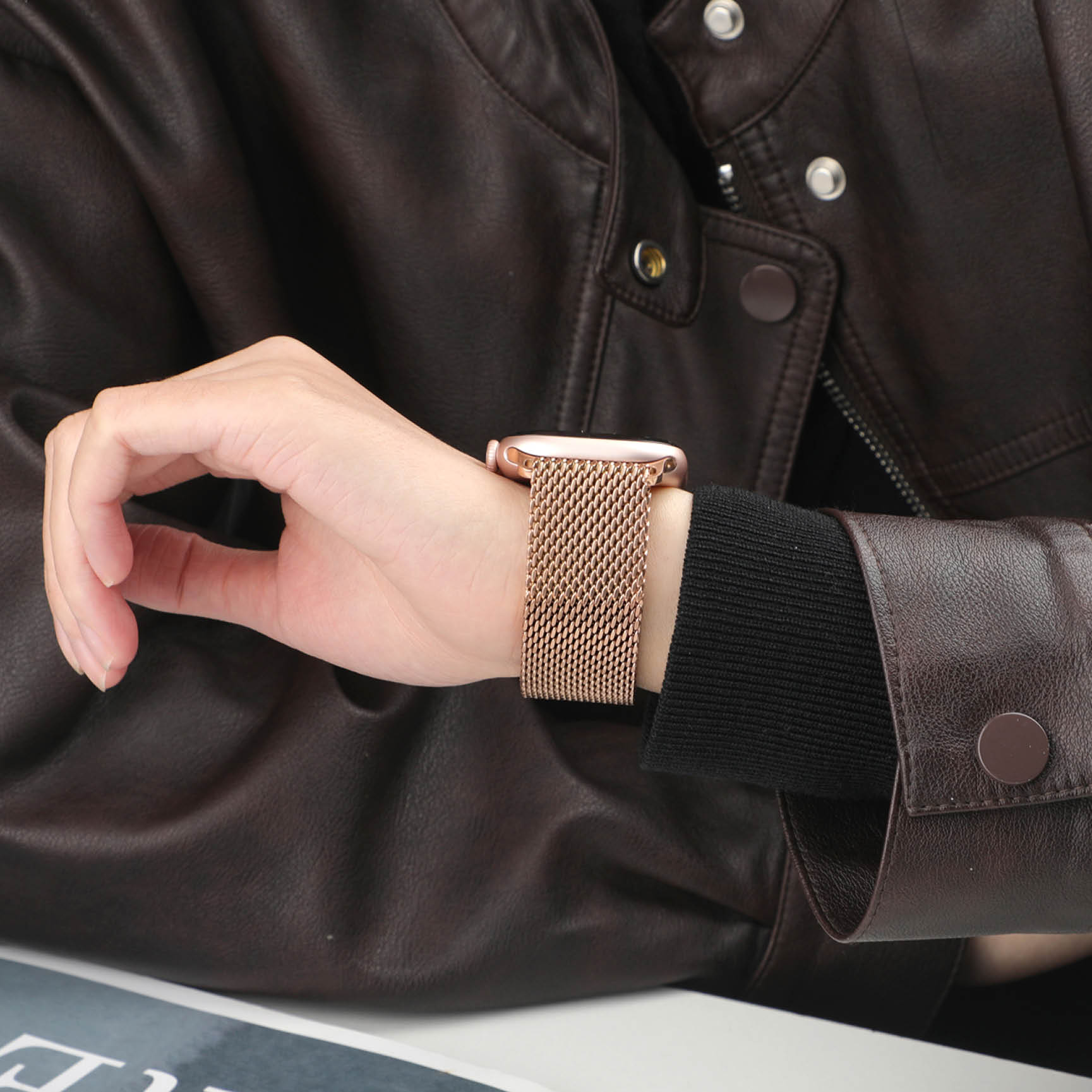 Bracelet en métal épais pour B - Mesh Coil Strip avis et prix
