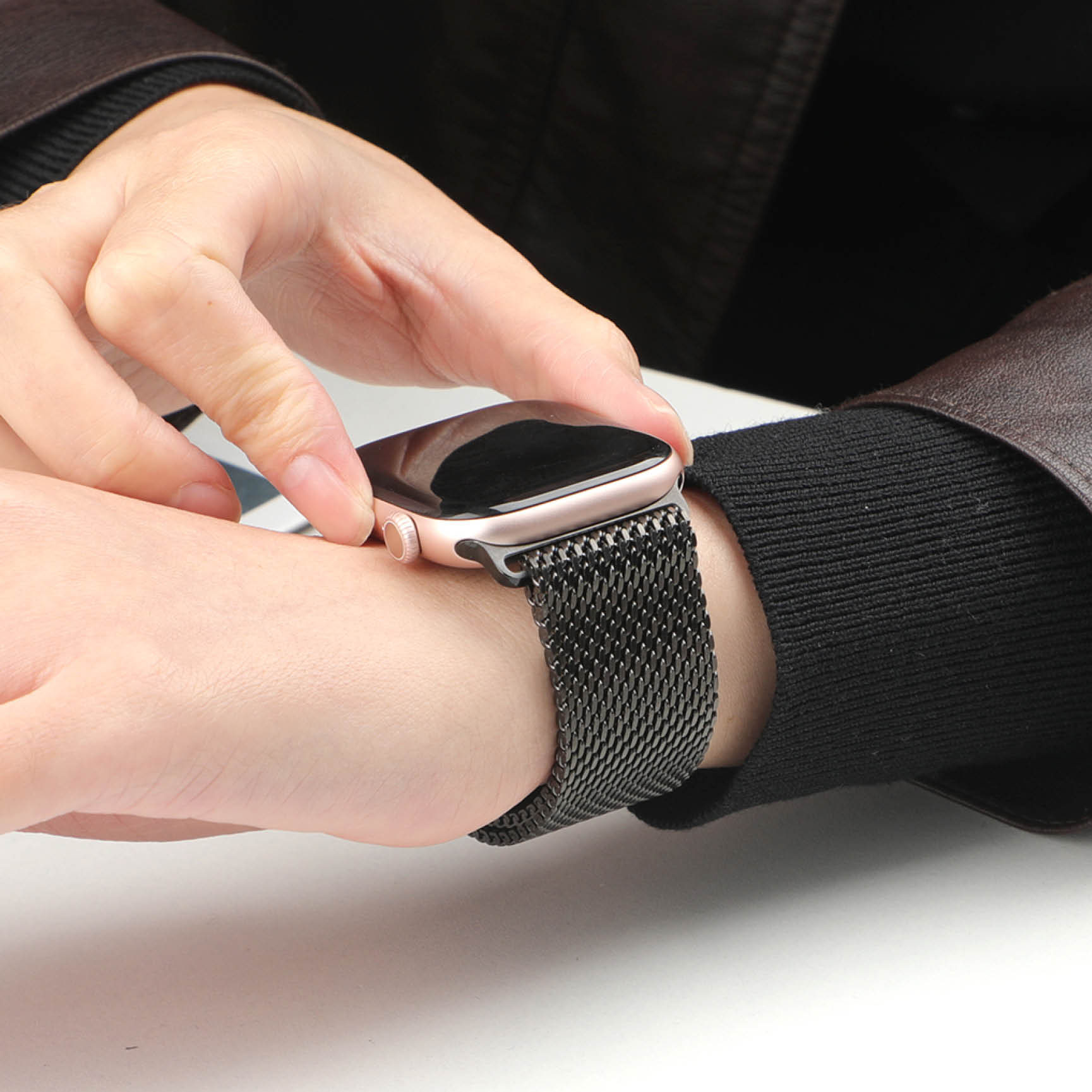 Bracelet en métal épais pour B - Mesh Coil Strip avis et prix